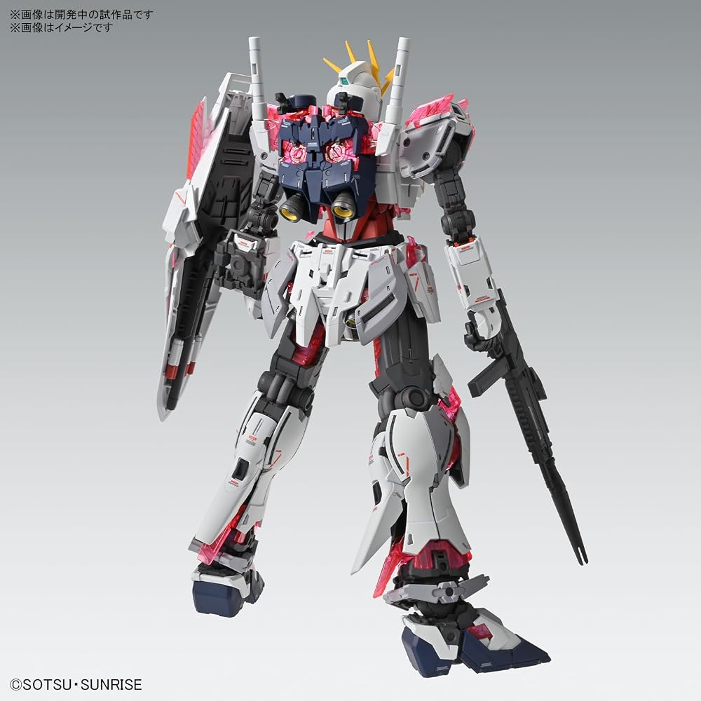 MG Mobile Suit Gundam NT Narrative Gundam C-Equipment Ver.Ka 1/100 Scale Color-Separated Plastic Model