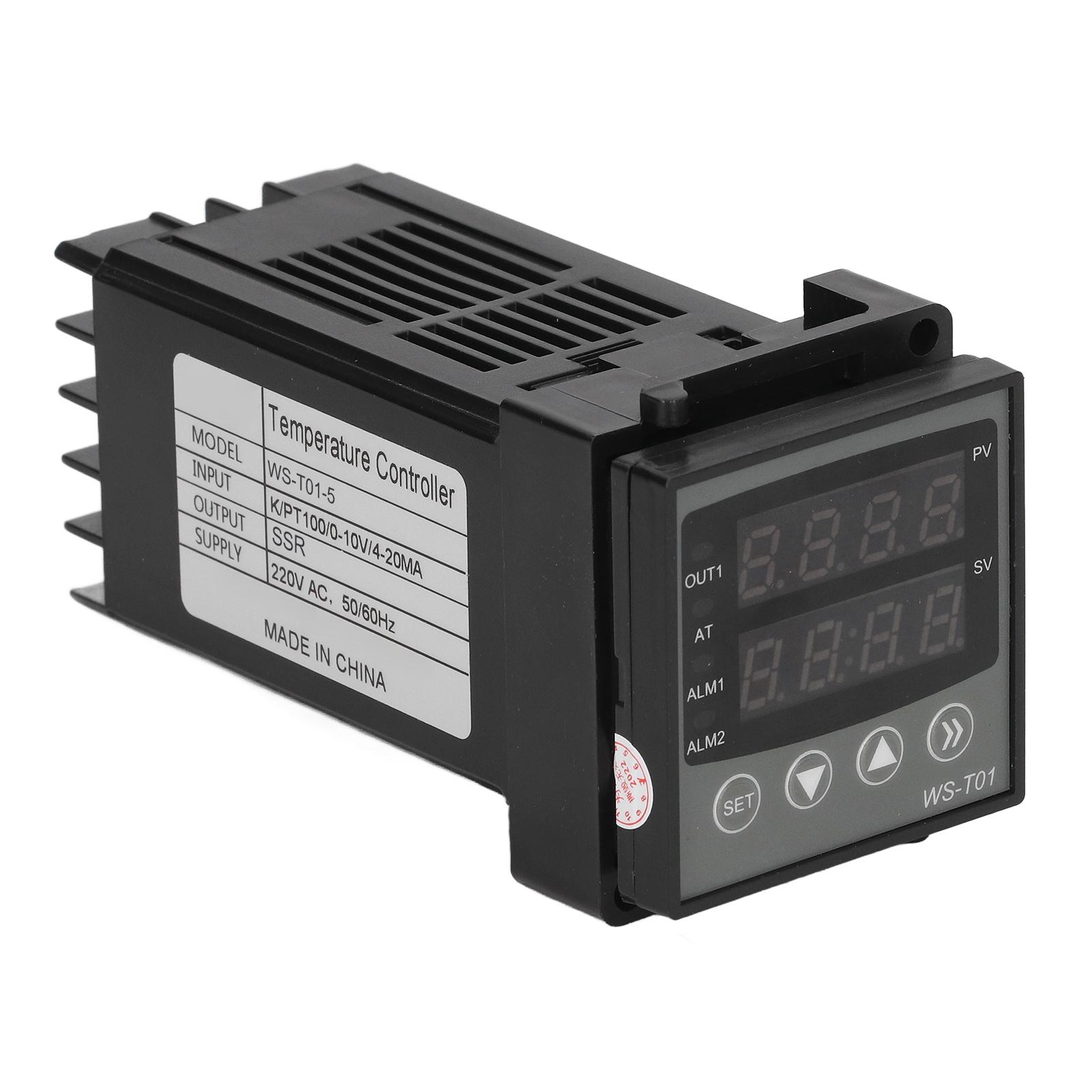 

Интеллектуальный ПИД-регулятор температуры с цифровым дисплеем ABS-интеллектуальный термостат для химической печати