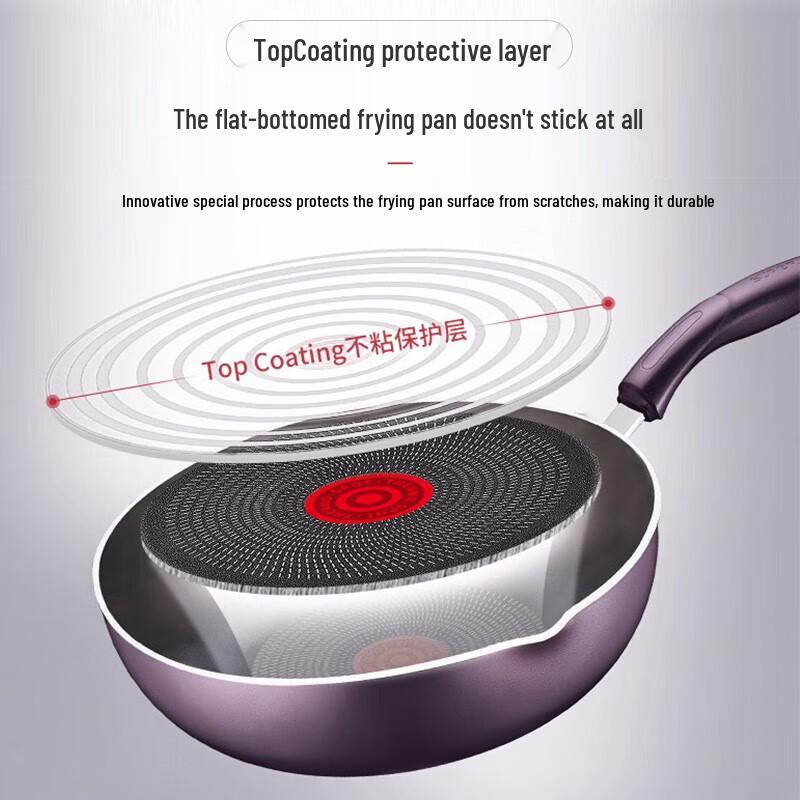 Supor Fire Red Dot Non-stick Stir Fry Wok