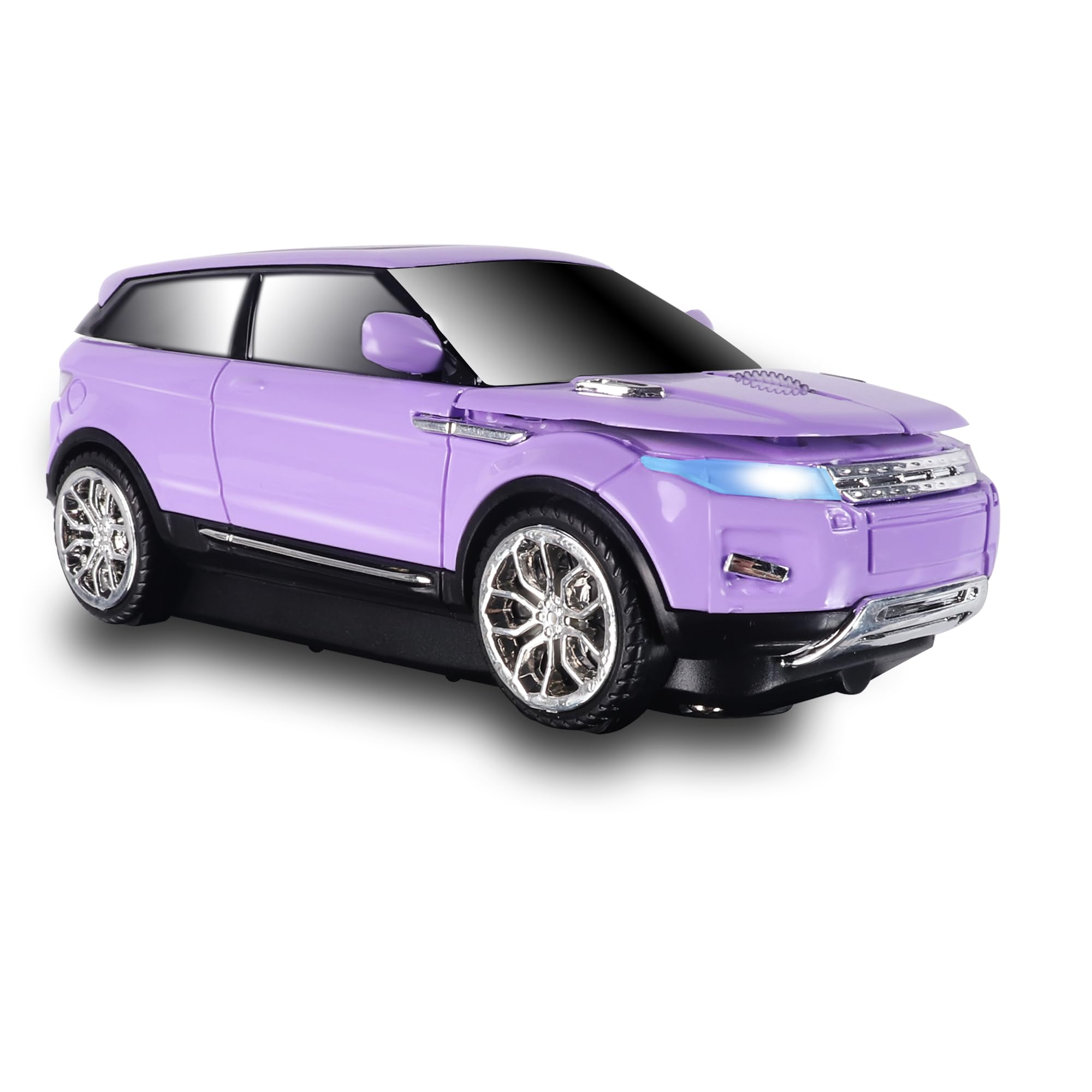 

Крутая беспроводная USB-мышь, Крутая беспроводная оптическая USB-мышь, Высокоточная мышь в форме машины, Мышь для бездорожья в форме машины, Компактная, Мышь, Легкая, Портативная, 2,4 ГГц, фиолетовый