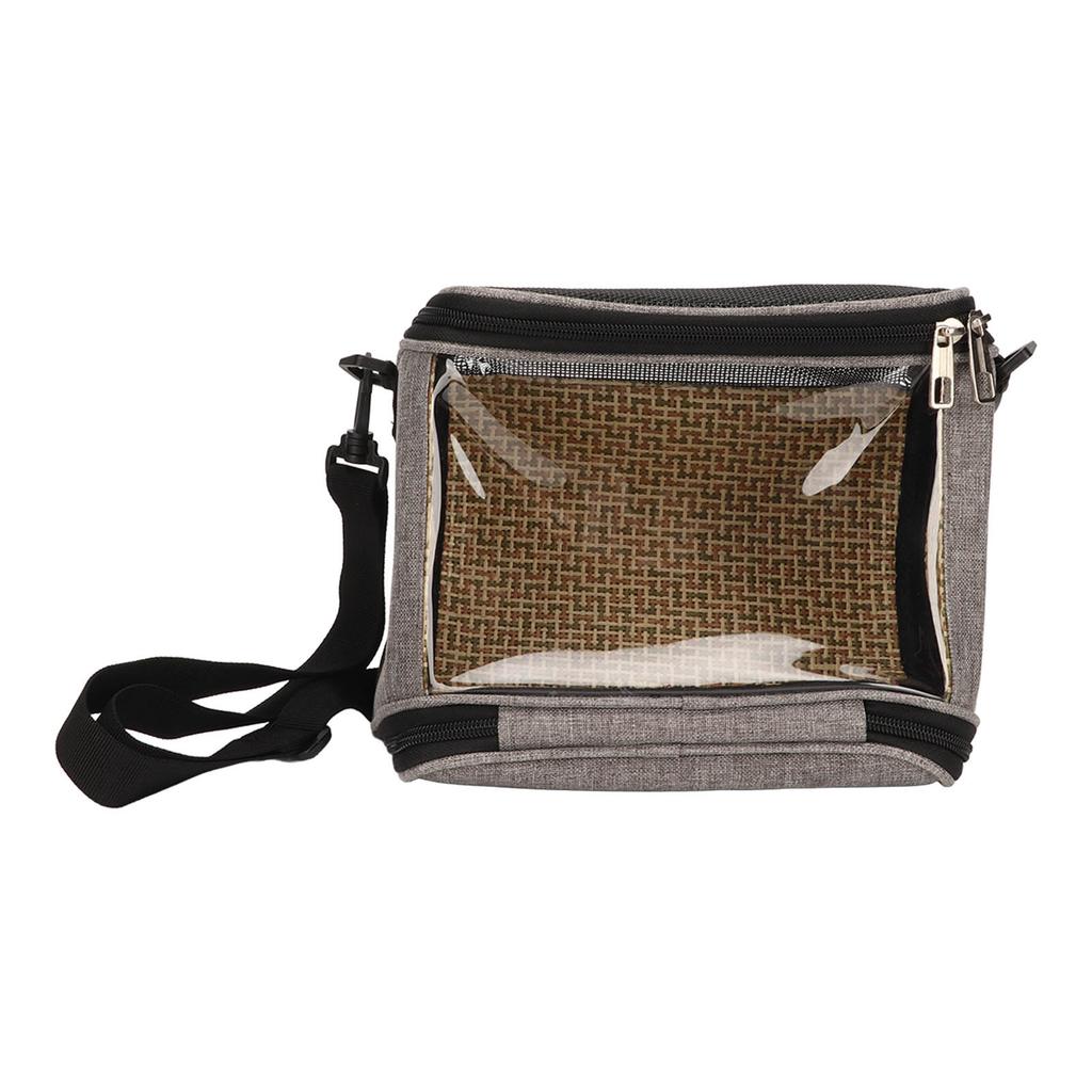 Bird Carrier Bag Transparent Portable Lightweight Breathable Parrot Travel Cage for Cockatiels Parakeets Small Bird