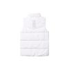 Adidas Solid Color Zip-Up Stand Collar Printed Logo Down Vest Men Outerwear White HN4406