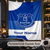 TapestryEverton FC Custom Name Text Personalized Wall Hanging Tapestry Home Wall Decor