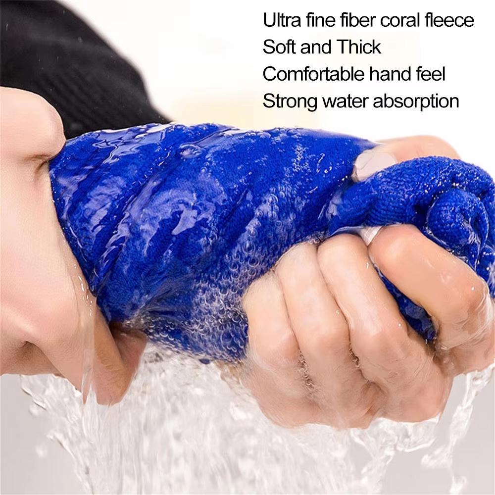 6pcs Car Super Microfiber Towel Car Wash Cloth Auto Cleaning Paint Care Towel Cloths Car Washing Tools