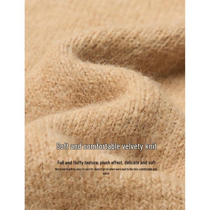 INMAN Women's Retro Argyle V-Neck Knit Cardigan