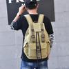 Vintage Unisex Canvas Backpack - Trendy, Large-Capacity Casual Rucksack for Travel or School