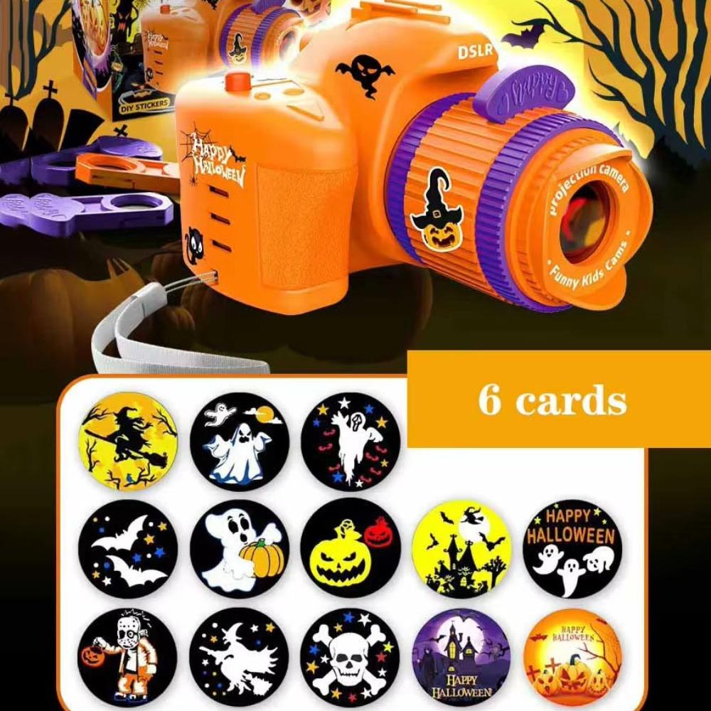 

Образовательный Симулятор Проектор Камера Камера на тему Хэллоуина Малыш/Дети/Ребенок/Малыш оранжевый