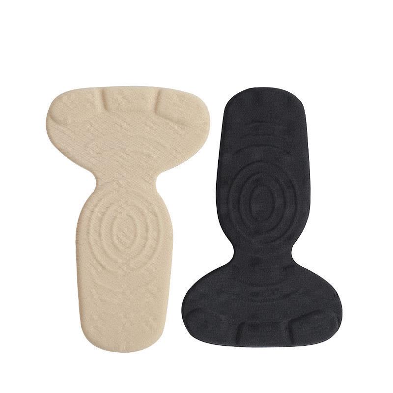 O-Shaped 2-in-1 Gel Heel Pad: Thickened, Non-Slip, Anti-Wear, Self-Adhesive Women's Shock-Absorbing Heel Sticker.