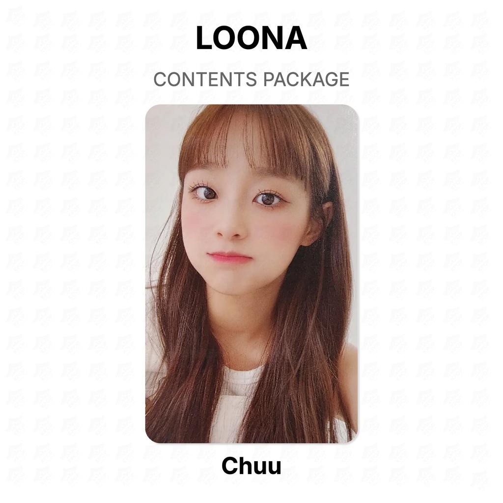 LOONA CONTENTS PACKAGE Official Photocard