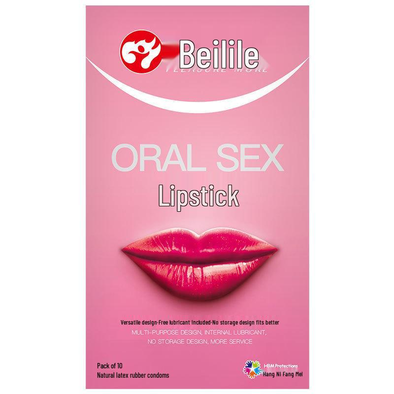 Bailile Prickly Silky Ribbed Condoms - Light & Thin 3D Texture for Adults