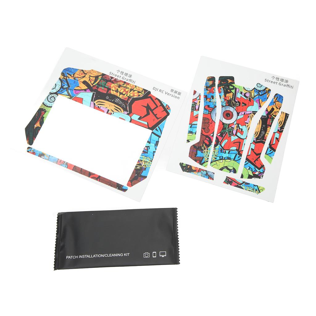 RC Drone Sticker Removable Anti Scratch PVC Bright Colors Precise Cutting Bubble Free Skin Wrap for