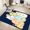 Sumikko Gurashi1 Printed Absorbent Washable Carpet, Non-Slip Bathroom Mats, Kitchen Rugs, Yoga Mat,Living Room Entrance, Camping Picnic Rugs
