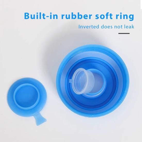 5 ks Náhradní víčko na kanystr na vodu Univerzální 3/5 galonová láhev na vodu Nevylévací víčko Potravinářské Opakovaně použitelné Víko na horní část dávkovače vody