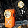 Small Clip On Flashlight Featuring 7 Lighting Modes 500 Units Brightness And Magnetic Base For Car Motorcycle Outdoor Use