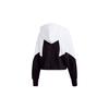 Adidas Originals Large Logo Hoodie Short Vintage Sports Pullover Color Block American Sweatshirt Women hoodies Black White GD2404