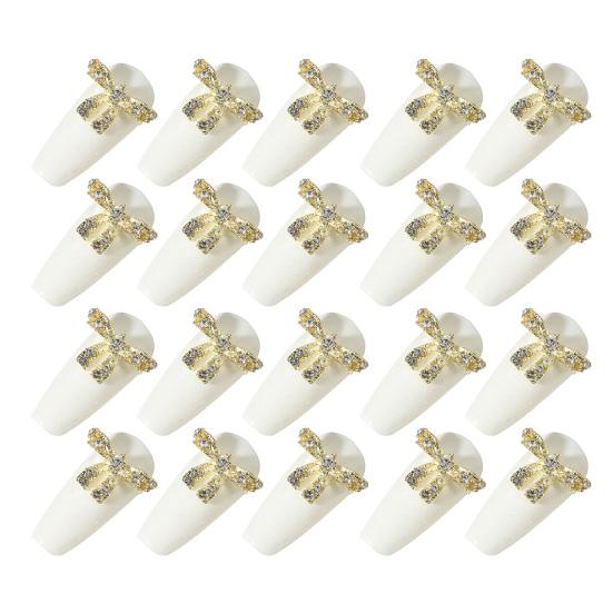 Mini Nail Art Charms Fashion Accessories Bow Nail Charms