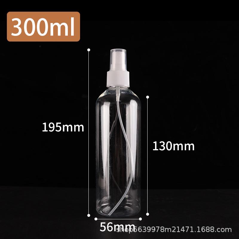 100ml Plastic Refillable Transparent Travel Toner Spray Bottle
