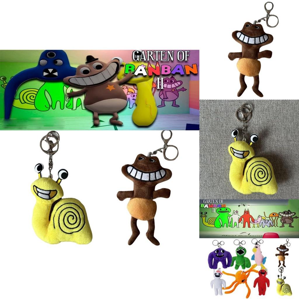 Garten Of Banban Plush Keyring Featuring Animal Shaped Soft Toy For Backpack Accessories
