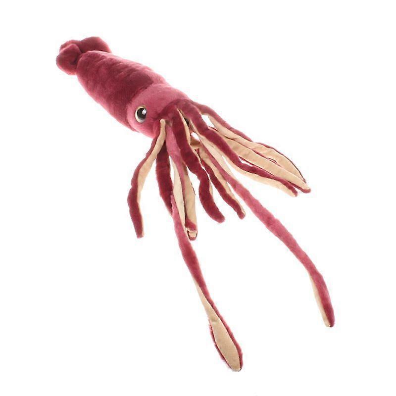 Wine Red Squid Plush Toy Plushies Stuffed Animals Doll Kids Gifts 65cm