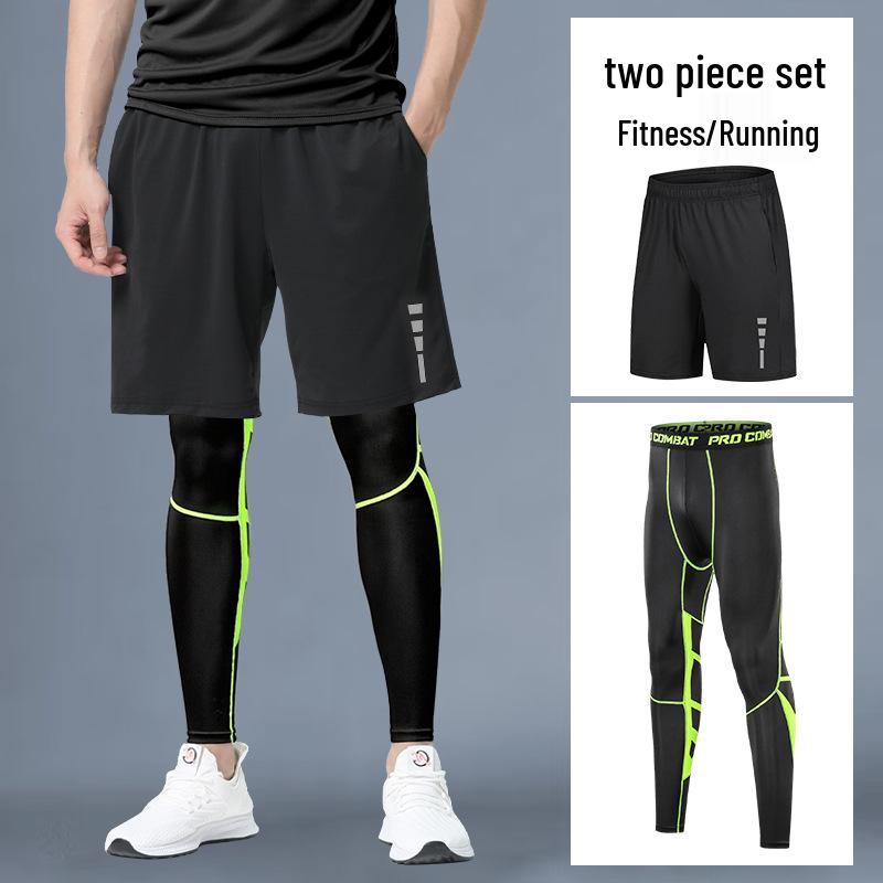 Men's Quick-Dry Compression Running Tights 