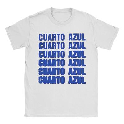 Men's T-Shirt Aitana CUARTO AZUL Tour 2025 Funny 100% Cotton Tee Shirt Short Sleeve T Shirts Round Neck Clothes Summer