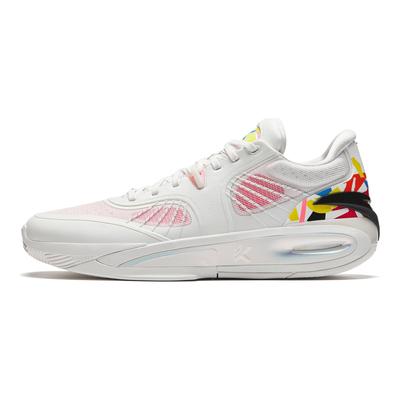 Zapatillas de Baloncesto Profesionales KT10 Graffiti Hombre Zapatilla Blanca 112441101-2