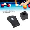 Magnetic Pool Cue Chalk Holder with PU Leather Belt Clip Billiards Accessories Easy Set Up