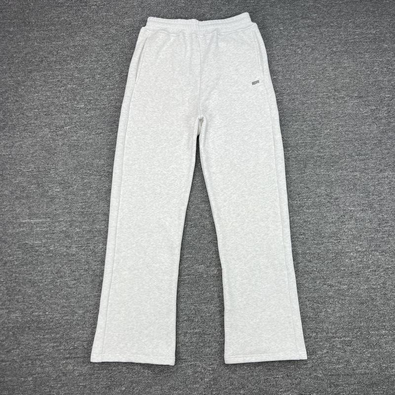 Unisex Embroidered Hooded Sweatshirt & Velvet Sweatpants Hip Hop Set