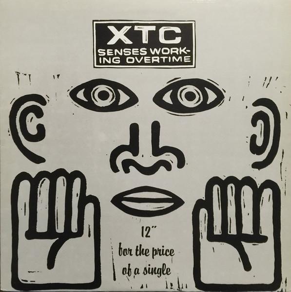 12-дюймовая пластинка XTC Senses Working Overtime VSX1138 VIRGIN 1982 Канада Танцевальная Электроника Б/у