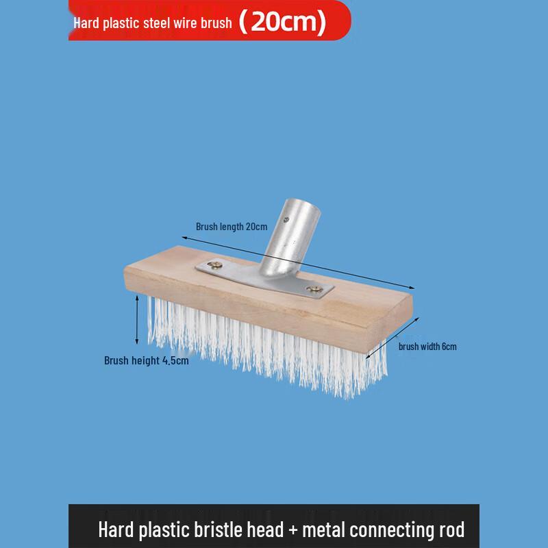 Long Handle Stainless Steel Wire Floor Brush