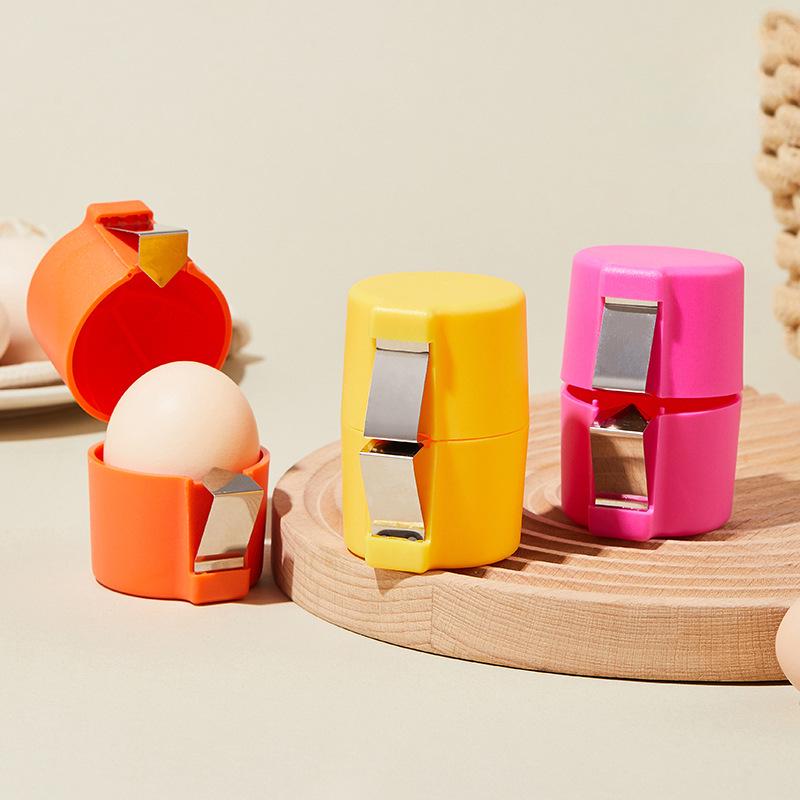 Hot-Selling Kitchen Egg Opener: Portable Egg Shell Opener & Egg White Separator for Home Use