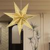 Decorative Paper Star Lanterns Light Cover Lampshade Easy Assembly Enhances Christmas Birthdays Celebration Atmospheres