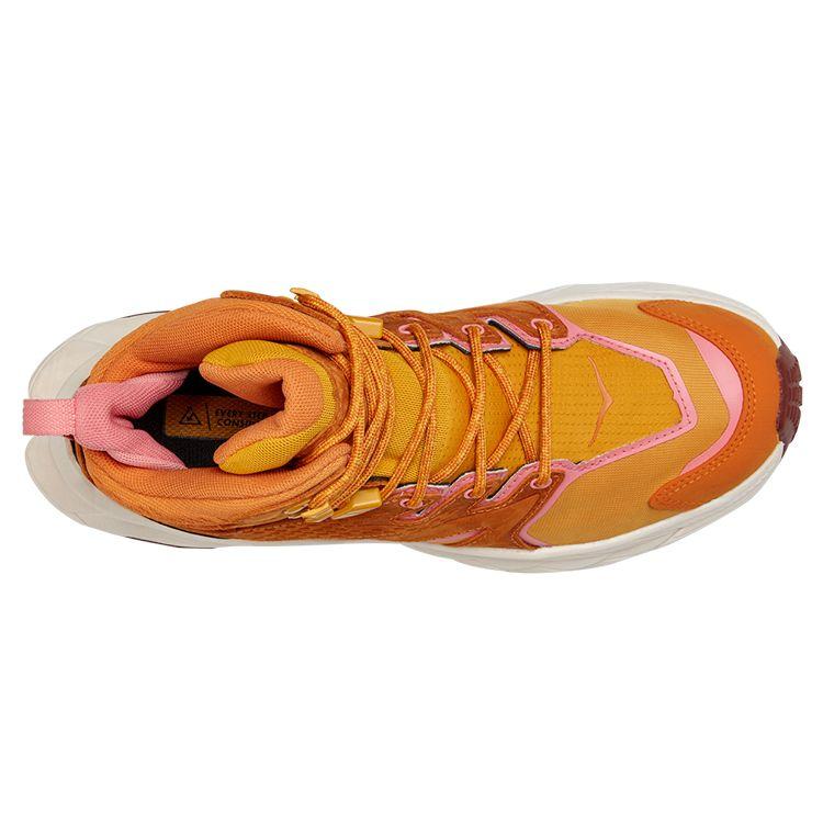 HOKA  Anacapa Mid GORE-TEX Desert Sun Golden Yellow Women Sneakers Brown 1119372-DSGYL