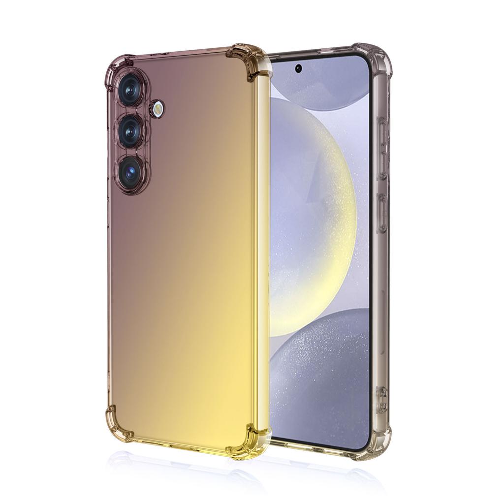 Samsung S25FE Mobile Phone Case GalaxyS24ultra Four Corner S24FE Anti-fall Case S22 Gradient Suitable