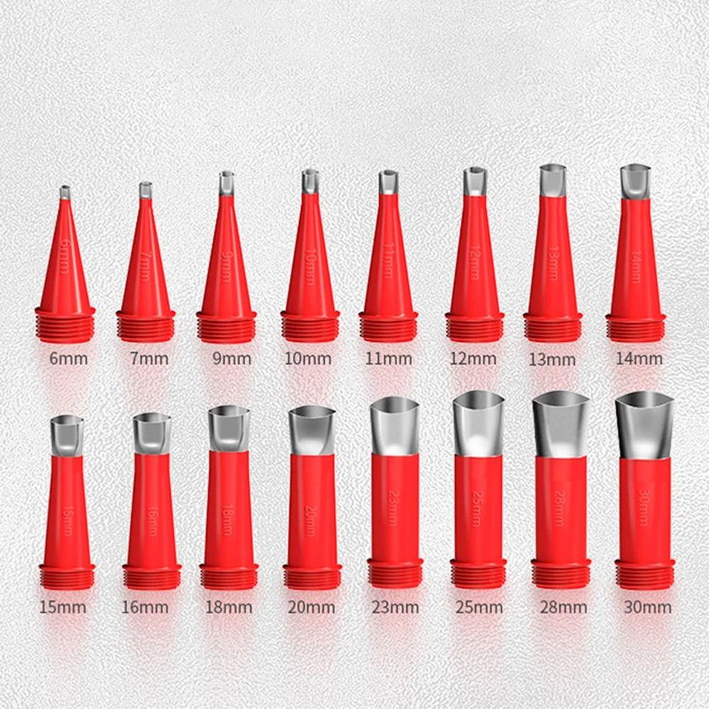 22Pcs/Set Stainless Steel Caulk Nozzle Applicator Sealant Finishing Tool Kitchen Bathroom