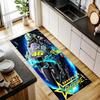 Doctor Valentino Rossi Kitchen Floor Mat Long Strip Mat Antislip Machine Washable Suitable For Bathrooms Laundries Home Decoration Carpets
