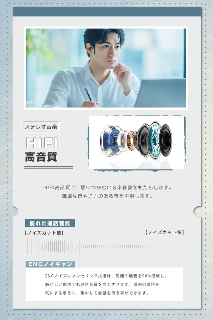 Improved SLuB Bluetooth True Wireless Air Conduction Sound Reduced Sound LED Automatic Compact and High Compatible with Multiple iOS and Android