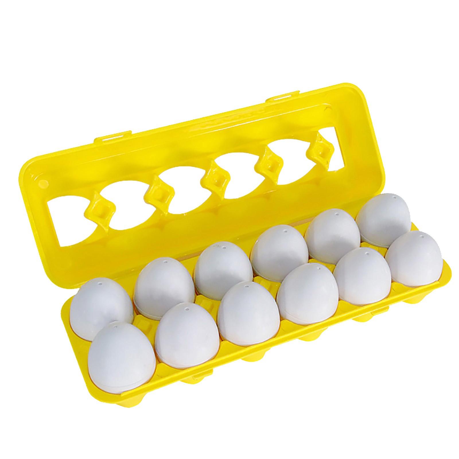 Color & Shape Sorter Matching Set Educational Learning Toy Kids Gift 12pcs