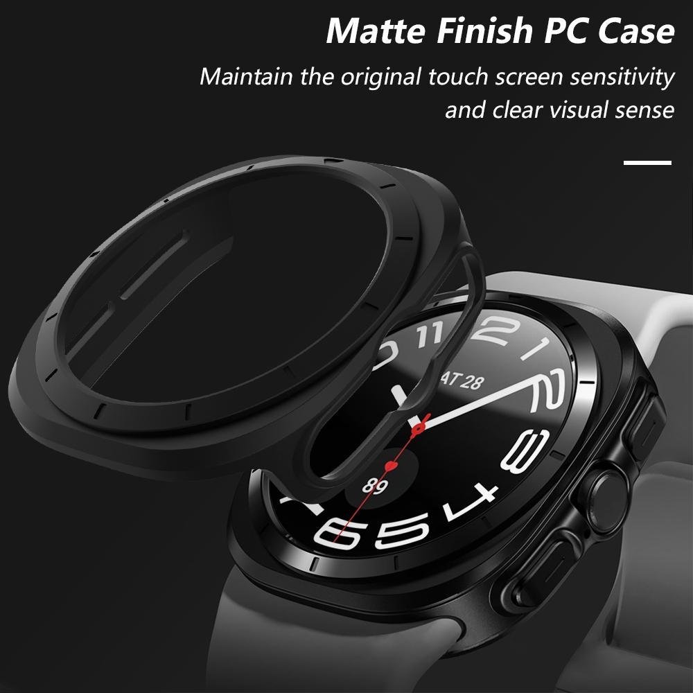 For Samsung Galaxy Watch 7 40mm 44mm Smart Watch PC Protect Shell Protector Watch7 Ultra 47mm Frame Protective Case