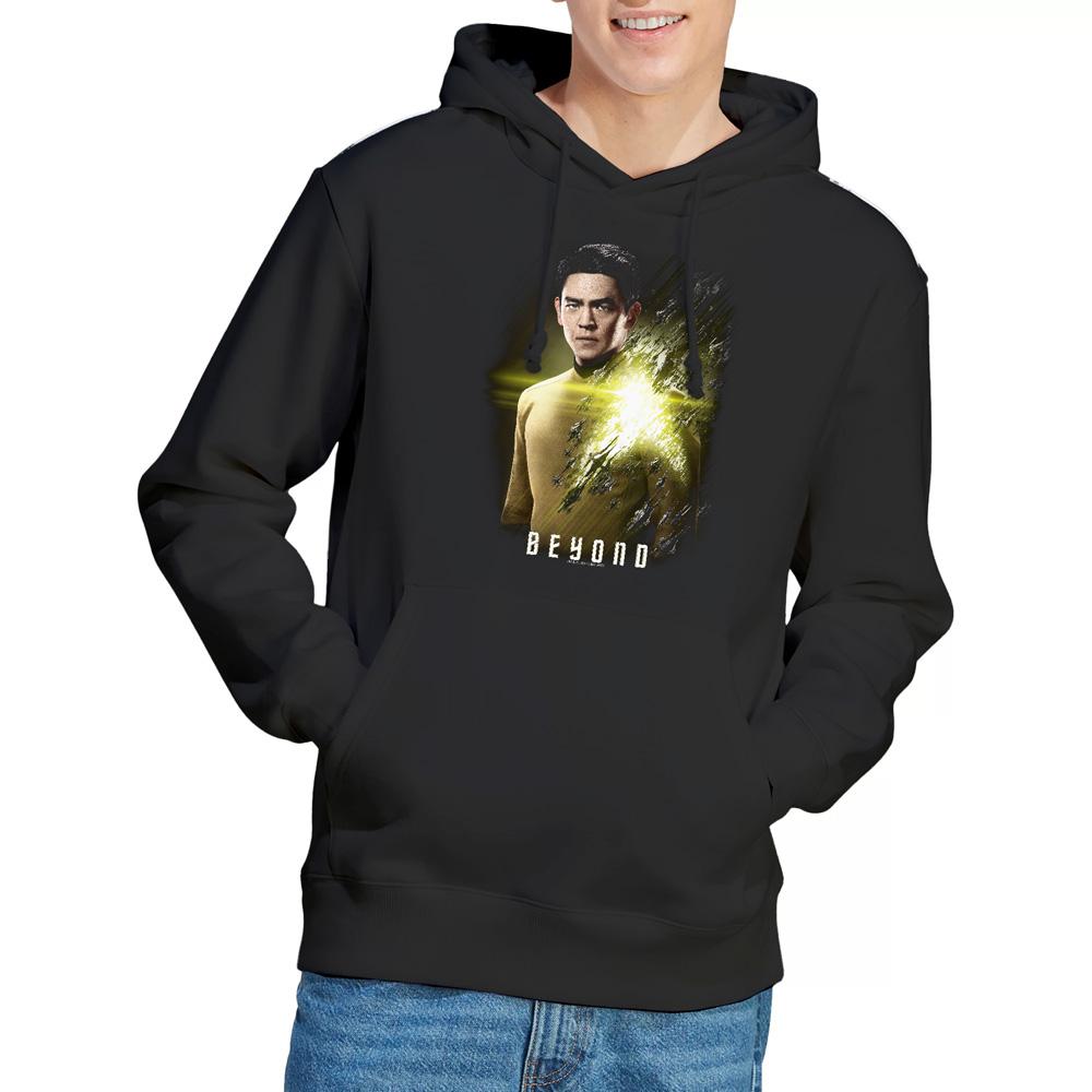 Star Trek Beyond Mens Sulu Poster Hoodie