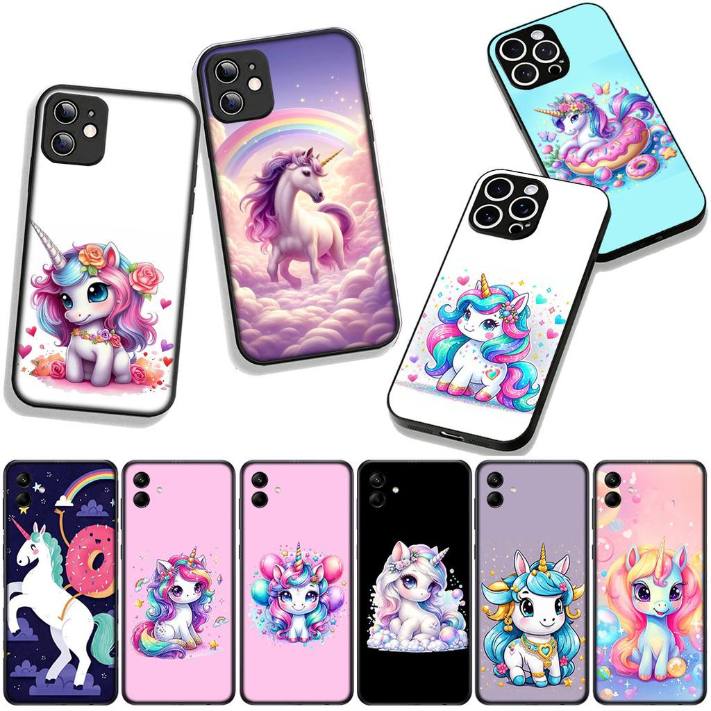 Handyhülle Cartoon Einhorn Pferd Hülle für Xiaomi Poco F7 F6 F8 Ultra F5 X7 X6 X5 X3 NFC M7 M6 Pro C85 C75 C65 C71 C61 Hülle