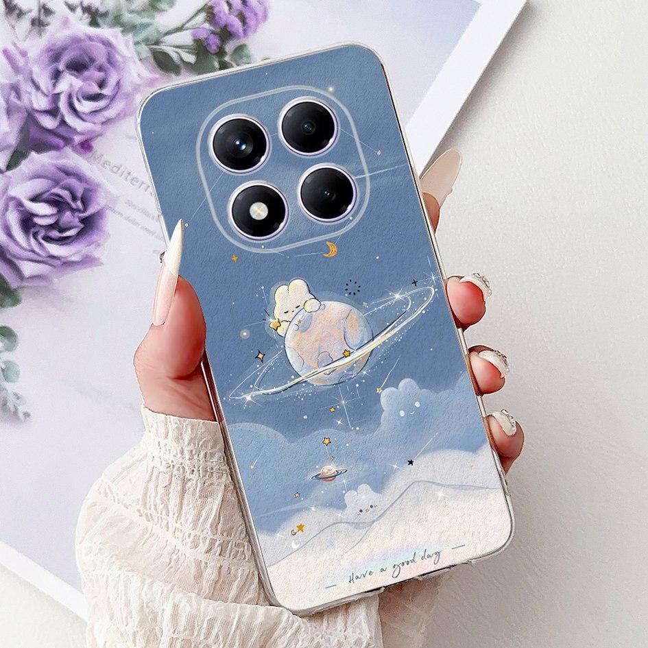 For Xiaomi Redmi Note 14 Pro 5G Case 2025 New Stylish Flower Soft Silicone TPU Phone Cover For Redmi Note 14 Pro+ Plus Protector