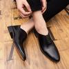 New Men Classic Loafers Men Casual Comfortable Fashionable Small Leather Shoes Italian Gentleman Social Shoes Men Sizes 37-44
