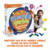 FoxMind Rolling Balance Marble Ball Control Board Authentic Game, Garble, Game,