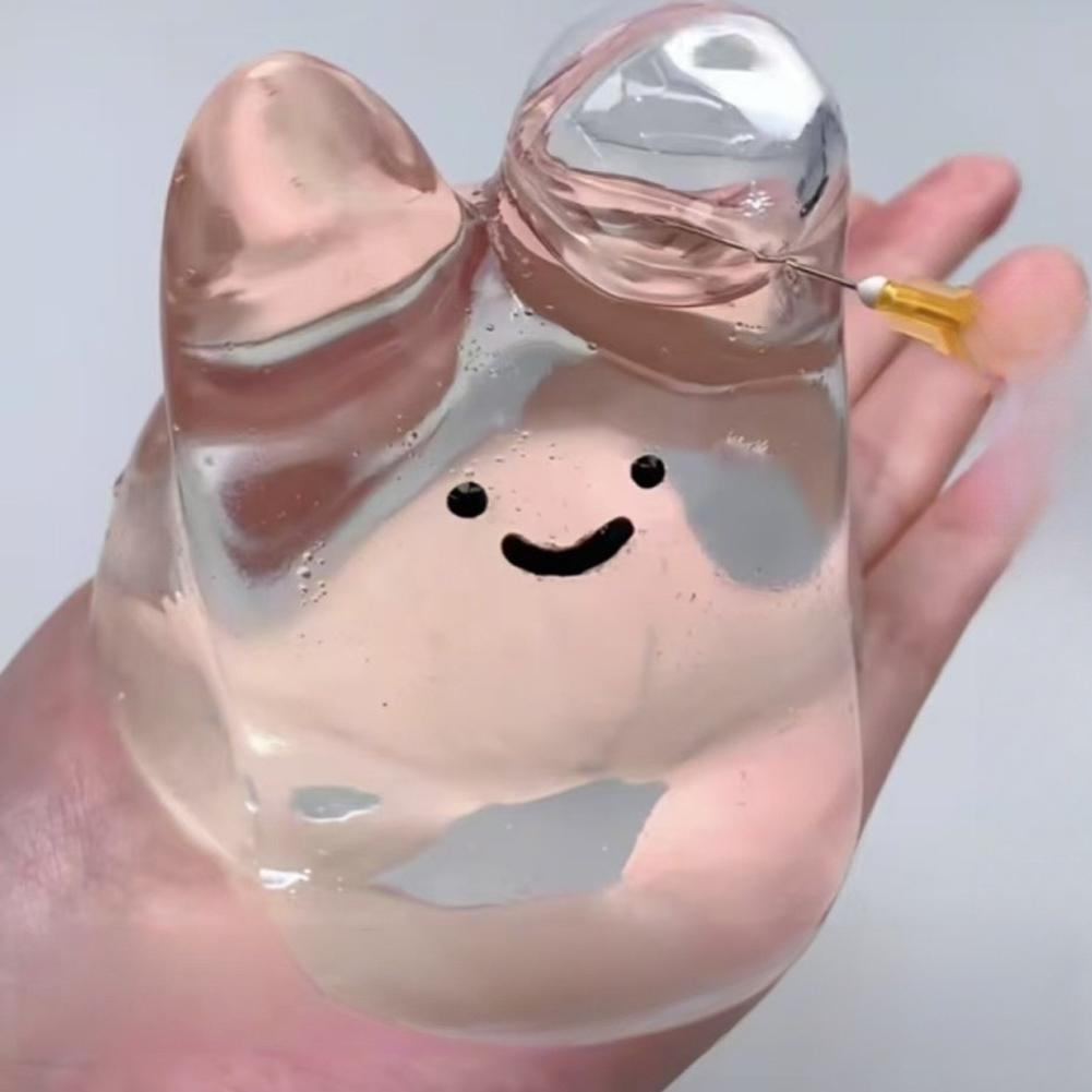 Squishy Toys,Silicone Squeeze Toy For Stress Relief,Cute Soft Toys,Best Gift For Anniversary, Desk Accessory For Adults