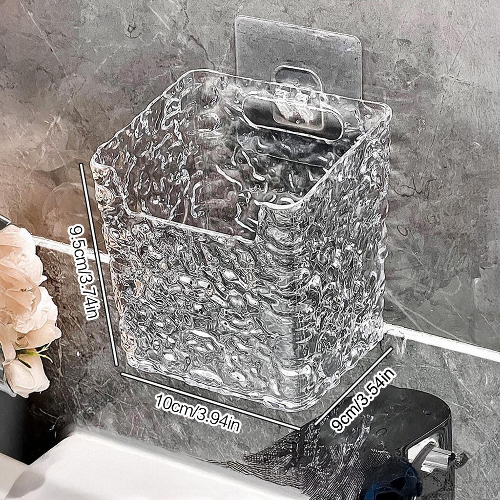 Facial Cleansing Tissue Container Elegant See Through Tissue Box for Bedroom Living Room Kitchen