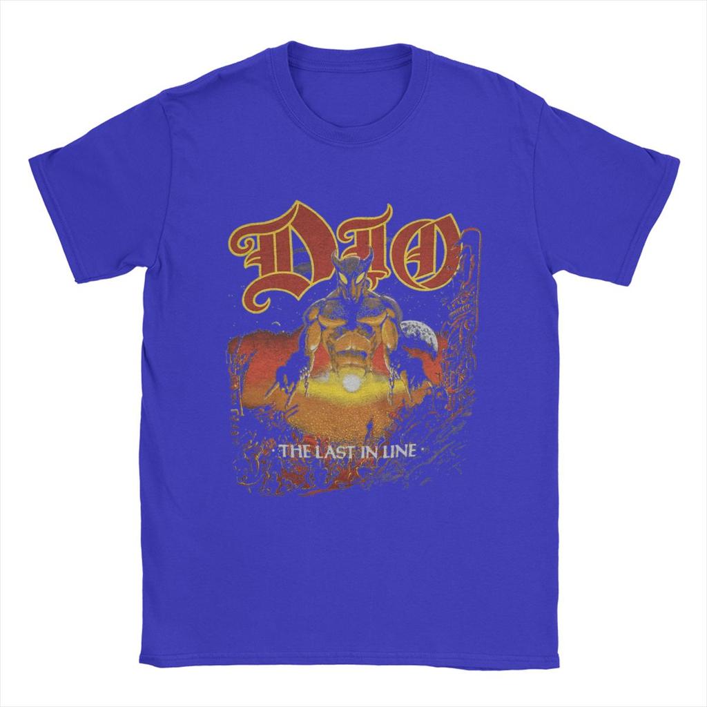 Tricou Unic Dio The Last In Line Tour pentru Bărbați Gât Rotund 100% Bumbac Tricou cu Mânecă Scurtă Îmbrăcăminte Mărimi Mari