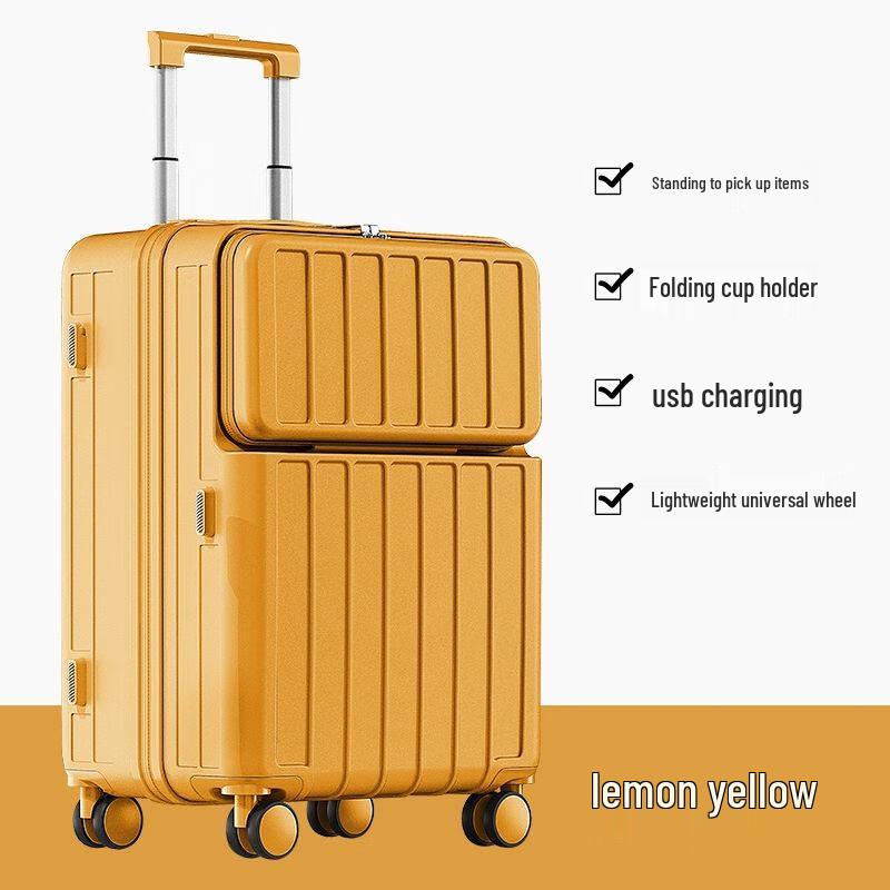Ye Hanwei Front-Opening Hardshell Travel Luggage 18 inches
