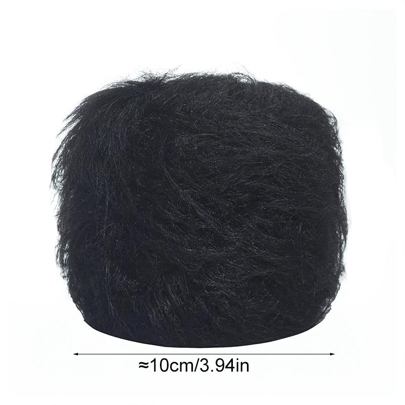 1PC Feather Sweater Nylon DIY Thread Ball Hat Long Thread Scarf Handmade Doll Knitting 200M