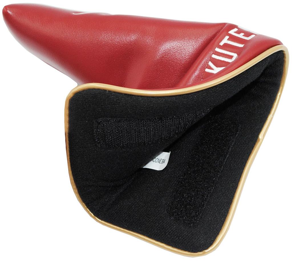 Lezax Pokrowiec na putter Tohoku Rakuten Golden Eagles dla ostrzy i młotków, Czerwony, REPC-5809